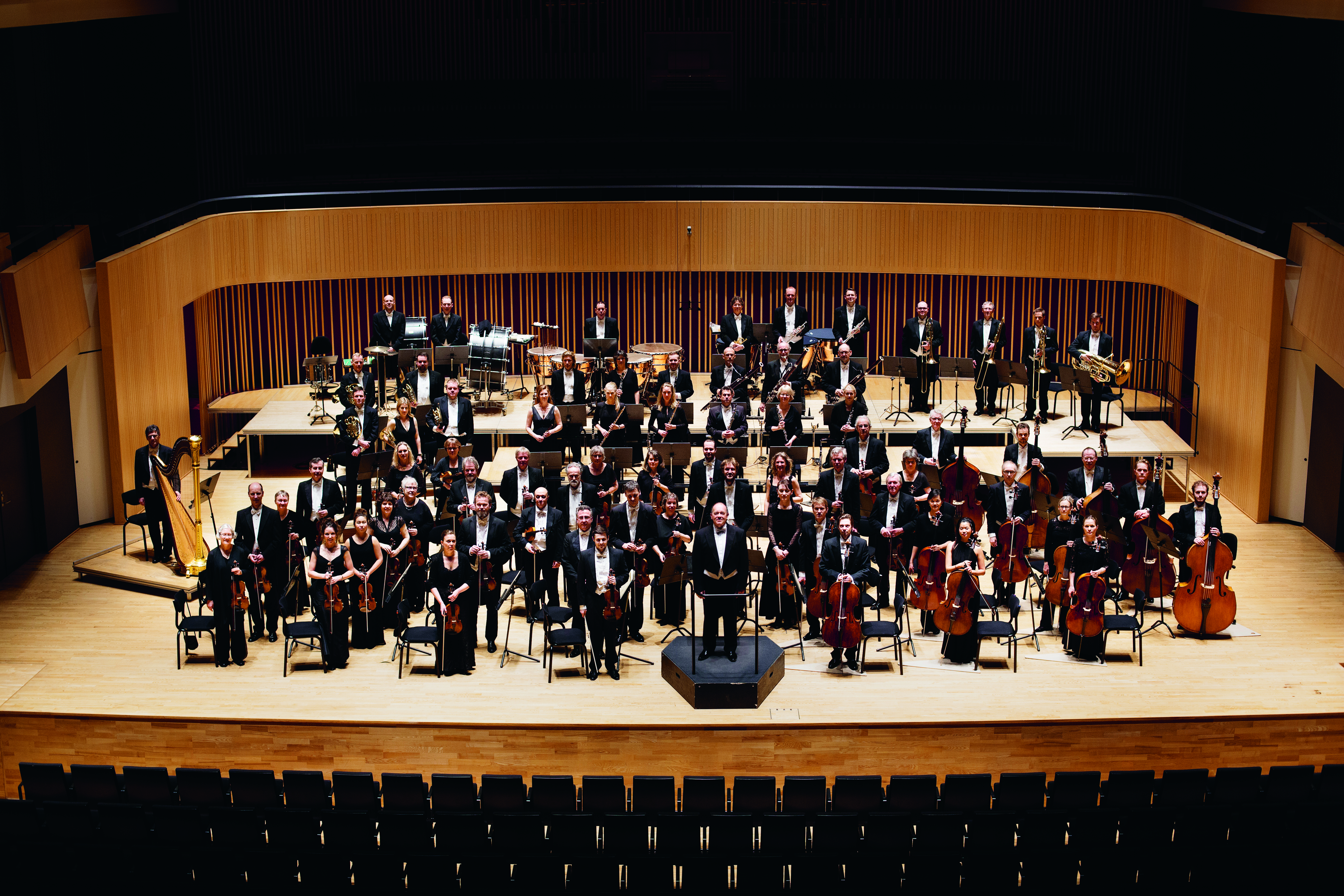 Fotos af hele orkestret