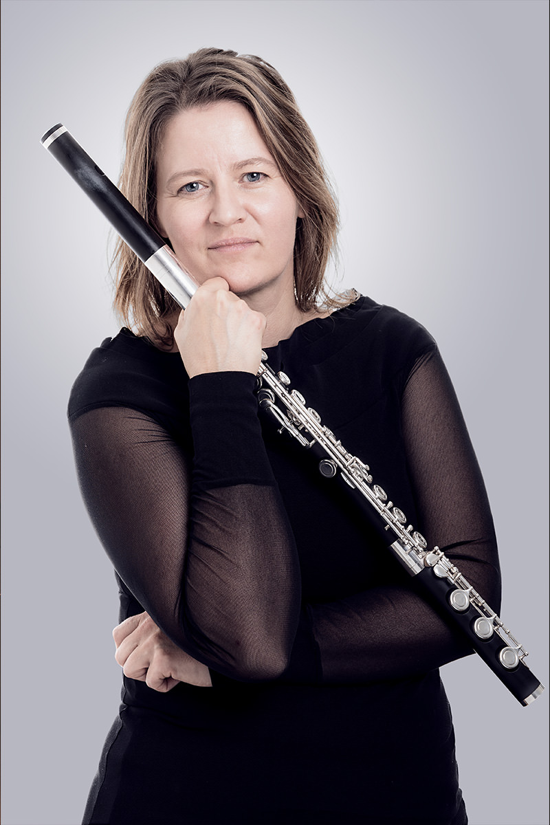 Fløjtenist Lena Kildahl Larsen